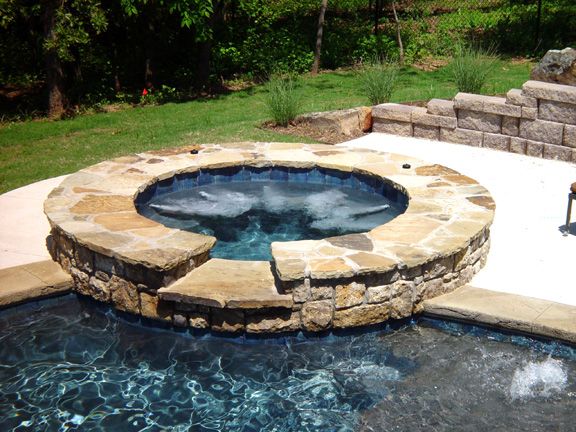 Circular Tub In A Pool