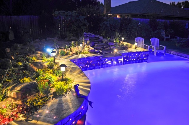 Fiber Optic Lighting Swimming Pool